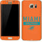 NFL Miami Dolphins Orange Performance Series Galaxy S7 Edge Skin